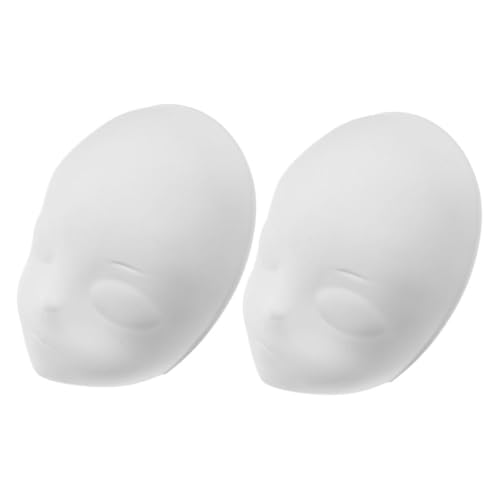 WEKAMOS 2 Stück DIY Weiße PVC Masken Matte Blanko Fuchsgesicht Masken Bemalbar für Erwachsene und Teens für Halloween Cosplay und Kreative Handarbeiten WEKAMOS 2 Stück DIY Weiße PVC Masken Matte Blanko Fuchsgesicht Masken Bemalbar für Erwachsene und Teens für Halloween Cosplay und Kreative Handarbeiten von WEKAMOS