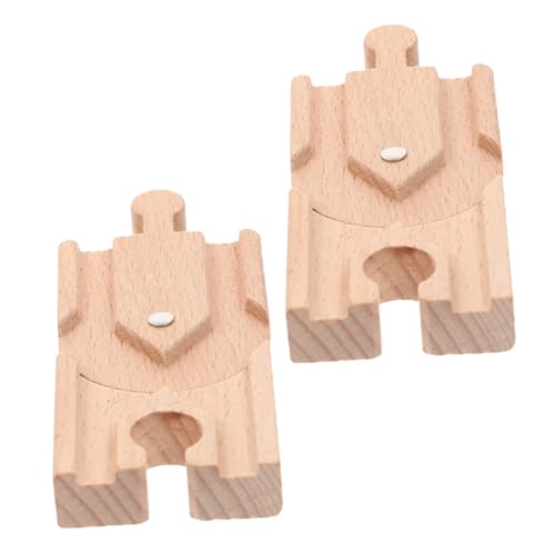 WEKAMOS 2 Stück Holzeisenbahn Zubehör Teilig Holz Schienen für Ab Jahren DIY Eisenbahn Zubehör Sicher und Kreativ Geeignet für Jungen und Mädchen Fördert Feinmotorik und Fantasie WEKAMOS 2 Stück Holzeisenbahn Zubehör Teilig Holz Schienen für Ab Jahren DIY Eisenbahn Zubehör Sicher und Kreativ Geeignet für Jungen und Mädchen Fördert Feinmotorik und Fantasie von WEKAMOS