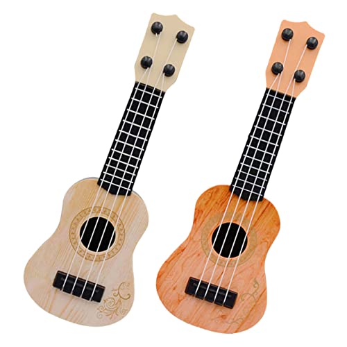 WEKAMOS 2 Stück Kinderspielzeug Ukulele Mini Simulation Gitarre für Frühe Musikalische Bildung Lernspielzeug für Kreatives Instrument für Jungen und Mädchen Geschenkidee für Geburtstage WEKAMOS 2 Stück Kinderspielzeug Ukulele Mini Simulation Gitarre für Frühe Musikalische Bildung Lernspielzeug für Kreatives Instrument für Jungen und Mädchen Geschenkidee für Geburtstage von WEKAMOS