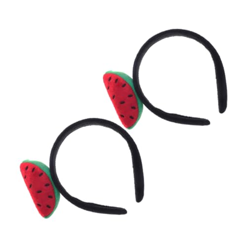 WEKAMOS 2 Stück Wassermelonen Stirnbänder aus Weichem Stoff und Lustige Haarreifen für Damen als Party Haaraccessoires für Sommer Strand und Fruchtmotto Events WEKAMOS 2 Stück Wassermelonen Stirnbänder aus Weichem Stoff und Lustige Haarreifen für Damen als Party Haaraccessoires für Sommer Strand und Fruchtmotto Events von WEKAMOS