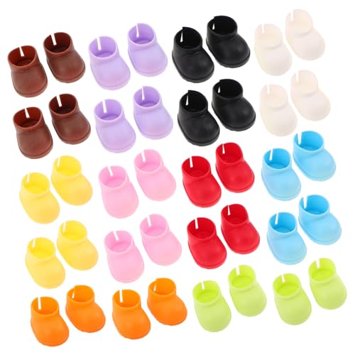 WEKAMOS 20 Paare Mini Stiefel Puppenschuhe Kunststoff Miniatur Schuhe für Puppenkleidung Zubehör und Langlebig Vielseitig Kombinierbar für Puppen Dress Up WEKAMOS 20 Paare Mini Stiefel Puppenschuhe Kunststoff Miniatur Schuhe für Puppenkleidung Zubehör und Langlebig Vielseitig Kombinierbar für Puppen Dress Up von WEKAMOS