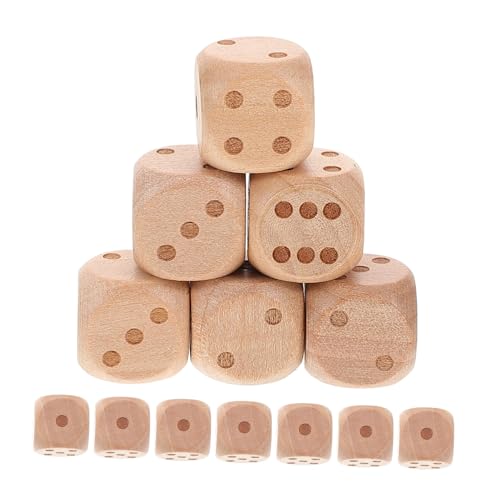 WEKAMOS 20 Stück Teiliges Holz würfel Set mit Zahlen Abgerundete Ecken für Sicheres Stabile Sechseitige Würfel für Brettspiele Party spielwürfel Langlebig und Präzise Gefertigt WEKAMOS 20 Stück Teiliges Holz würfel Set mit Zahlen Abgerundete Ecken für Sicheres Stabile Sechseitige Würfel für Brettspiele Party spielwürfel Langlebig und Präzise Gefertigt von WEKAMOS
