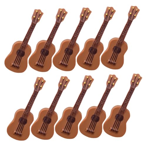 WEKAMOS 20 Stück Teiliges Mini Gitarrenmodell Realistische Puppenhaus Deko Kreative DIY Musikinstrumente Glatte Oberfläche Vintage Textur Miniatur für Haus und Fotodekoration WEKAMOS 20 Stück Teiliges Mini Gitarrenmodell Realistische Puppenhaus Deko Kreative DIY Musikinstrumente Glatte Oberfläche Vintage Textur Miniatur für Haus und Fotodekoration von WEKAMOS