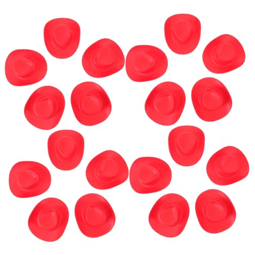 WEKAMOS 20 Stück Teiliges Miniatur Cowboy Hüte aus Robustem Kunststoff Dekorative Puppenhüte Leicht Bruchfest für Western Motto Partys DIY Bastelprojekte Puppenhaus Zubehör WEKAMOS 20 Stück Teiliges Miniatur Cowboy Hüte aus Robustem Kunststoff Dekorative Puppenhüte Leicht Bruchfest für Western Motto Partys DIY Bastelprojekte Puppenhaus Zubehör von WEKAMOS