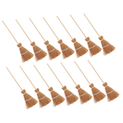 WEKAMOS 20 Stück Teiliges Miniatur Hexenbesen Puppenhaus Zubehör Realistisch Gestaltet für Halloween Dekoration und Leichte Vielseitige Mini Besen für Puppenhaus und Mikrolandschaften WEKAMOS 20 Stück Teiliges Miniatur Hexenbesen Puppenhaus Zubehör Realistisch Gestaltet für Halloween Dekoration und Leichte Vielseitige Mini Besen für Puppenhaus und Mikrolandschaften von WEKAMOS
