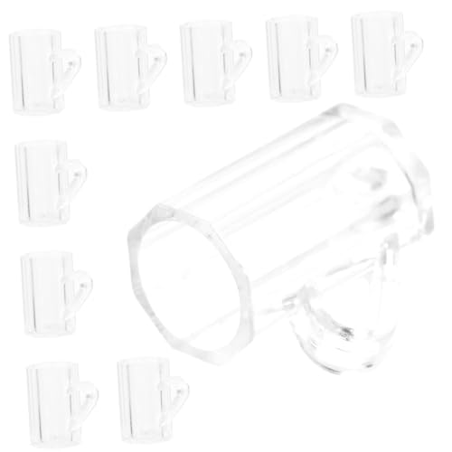 WEKAMOS 20 Stück Teiliges Miniatur Puppenhaus Bierglas Dekorative Mini Wasserbecher Modelle Realistische DIY Puppenhaus Accessoires Tischdeko für Spielküche WEKAMOS 20 Stück Teiliges Miniatur Puppenhaus Bierglas Dekorative Mini Wasserbecher Modelle Realistische DIY Puppenhaus Accessoires Tischdeko für Spielküche von WEKAMOS