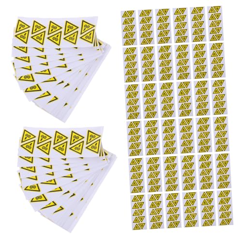 WEKAMOS 200stücke Sichtbarkeits-Maschinen-gefahrenschilder Selbstklebende Vorsichtsaufkleber Warnetiketten Etiketten Zur Handverletzungsprävention Für Am Arbeitsplatz WEKAMOS 200stücke Sichtbarkeits-Maschinen-gefahrenschilder Selbstklebende Vorsichtsaufkleber Warnetiketten Etiketten Zur Handverletzungsprävention Für Am Arbeitsplatz von WEKAMOS