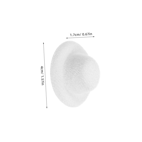 WEKAMOS 24 Stück Teiliges Mini Filzhüte Kleine Miniatur Hochzeits Weihnachtsdekorationen Stabile Bastel-hut-akzente für Puppenpartys und Geschenkverpackungen WEKAMOS 24 Stück Teiliges Mini Filzhüte Kleine Miniatur Hochzeits Weihnachtsdekorationen Stabile Bastel-hut-akzente für Puppenpartys und Geschenkverpackungen von WEKAMOS