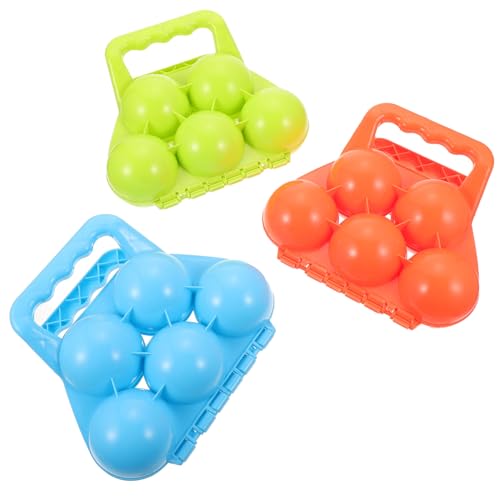WEKAMOS 3 Stück Teiliges mit Ergonomischem Griff Kindersicherer Schnee Maker Frostschutzfördernde Schneeballzange für Familien Winterspiele im Freien Zufällige Farbe Zufällige Farbe WEKAMOS 3 Stück Teiliges mit Ergonomischem Griff Kindersicherer Schnee Maker Frostschutzfördernde Schneeballzange für Familien Winterspiele im Freien Zufällige Farbe Zufällige Farbe von WEKAMOS