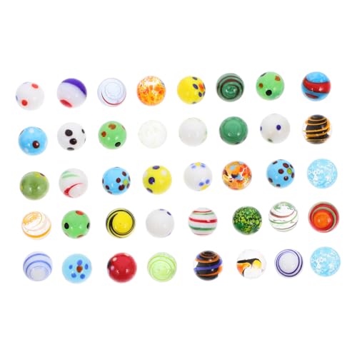 WEKAMOS 38 Stück Teiliges Glasmurmeln Bunte Glasperlen für Aquarium und Schmetterlingsfutterstelle Vielseitige Dekoration für Garten WEKAMOS 38 Stück Teiliges Glasmurmeln Bunte Glasperlen für Aquarium und Schmetterlingsfutterstelle Vielseitige Dekoration für Garten von WEKAMOS