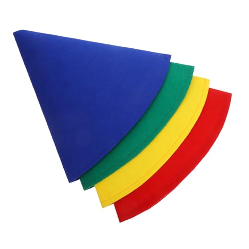 WEKAMOS 4 Stück Filz Zwergenmützen in Rot Gelb Grün Blau Weiche Konische Partyhüte für Weihnachts und Halloween Kostüm Lustige Geburtstagsdekorationen Verstellbare Cosplay Accessoires WEKAMOS 4 Stück Filz Zwergenmützen in Rot Gelb Grün Blau Weiche Konische Partyhüte für Weihnachts und Halloween Kostüm Lustige Geburtstagsdekorationen Verstellbare Cosplay Accessoires von WEKAMOS