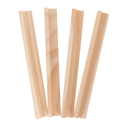 WEKAMOS 4 Stück Teiliges Holz Domino Halter Stabile Multifunktionale Buchstaben Display Trays für DIY Desktop Domino Basen Leicht und Handlich für Spiele und Bastelbedarf WEKAMOS 4 Stück Teiliges Holz Domino Halter Stabile Multifunktionale Buchstaben Display Trays für DIY Desktop Domino Basen Leicht und Handlich für Spiele und Bastelbedarf von WEKAMOS
