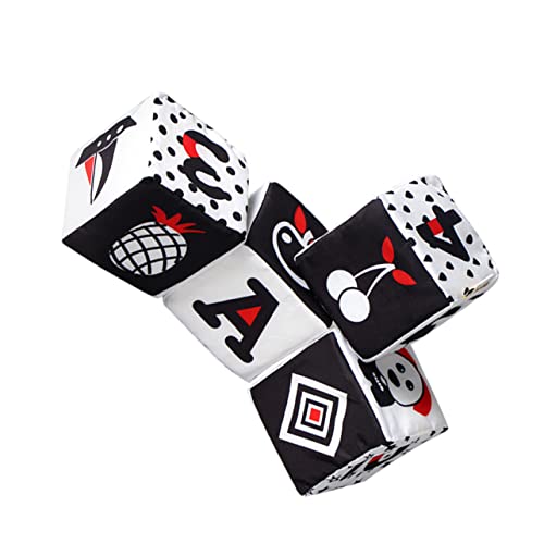 WEKAMOS 4Stücke Würfelspielzeug für Frühe Entwicklung Stapelspielzeug mit Unterschiedlichen Mustern in Schwarz und Weiß Badewanne und Lernaktivitäten für Kleine Hände WEKAMOS 4Stücke Würfelspielzeug für Frühe Entwicklung Stapelspielzeug mit Unterschiedlichen Mustern in Schwarz und Weiß Badewanne und Lernaktivitäten für Kleine Hände von WEKAMOS