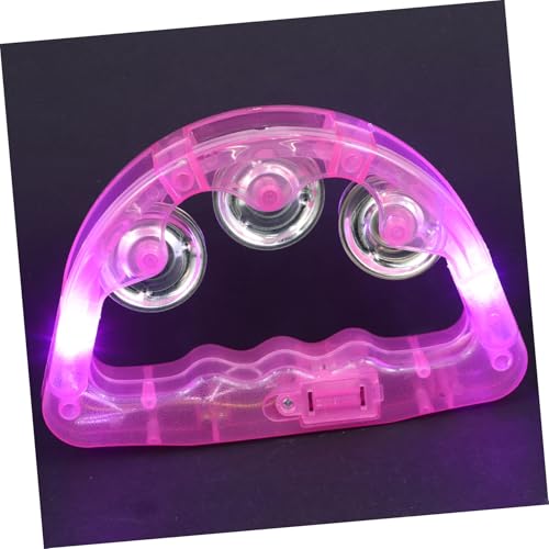 WEKAMOS 8 Stück Teiliges Leuchtendes Handtamburin mit Bunten Schellen Kinderfreundliches Shake für Party Bühne Geburtstag Festival und Rhythmische Musikunterhaltung WEKAMOS 8 Stück Teiliges Leuchtendes Handtamburin mit Bunten Schellen Kinderfreundliches Shake für Party Bühne Geburtstag Festival und Rhythmische Musikunterhaltung von WEKAMOS