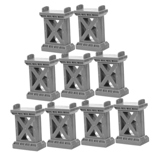 WEKAMOS 9 Stück Teiliges Holzbahn Gleisbrücken mit Stützpfeilern Stabile Holzeisenbahn Zubehörteile Einfache Montage für Hobby Kompatibel mit Gängigen Holzschienen WEKAMOS 9 Stück Teiliges Holzbahn Gleisbrücken mit Stützpfeilern Stabile Holzeisenbahn Zubehörteile Einfache Montage für Hobby Kompatibel mit Gängigen Holzschienen von WEKAMOS