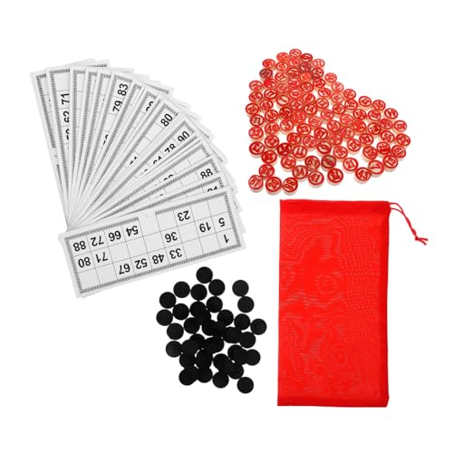 WEKAMOS Bingo Brettspiel aus Holz Kompaktes Tragbares Vintage Gesellschaftsspiel für Senioren und Familie Klassische Zahlenspiel Karten Langlebige Holzspielsteine Partyspiel WEKAMOS Bingo Brettspiel aus Holz Kompaktes Tragbares Vintage Gesellschaftsspiel für Senioren und Familie Klassische Zahlenspiel Karten Langlebige Holzspielsteine Partyspiel von WEKAMOS