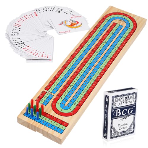 WEKAMOS Cribbage Brettspiel aus Massivem Holz Faltbares Reise mit Traditionellen Stiften Tragbares Tischspiel für Erwachsene für Party Zuhause und Outdoor Spiele WEKAMOS Cribbage Brettspiel aus Massivem Holz Faltbares Reise mit Traditionellen Stiften Tragbares Tischspiel für Erwachsene für Party Zuhause und Outdoor Spiele von WEKAMOS
