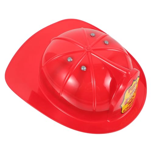 WEKAMOS Feuerwehrhelm aus Robustem Kunststoff Feuerwehrmütze für Jungen und Mädchen Feuerwehrmann Kostüm Zubehör für Fasching und Rollenspiel Verstellbar Einheitsgröße für Feuerwehrparty WEKAMOS Feuerwehrhelm aus Robustem Kunststoff Feuerwehrmütze für Jungen und Mädchen Feuerwehrmann Kostüm Zubehör für Fasching und Rollenspiel Verstellbar Einheitsgröße für Feuerwehrparty von WEKAMOS