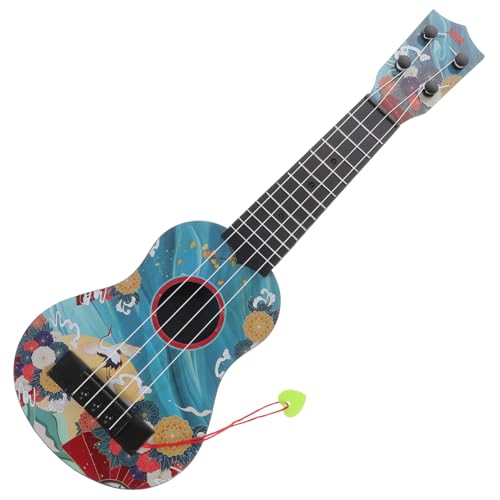 WEKAMOS Gitarren Mini Ukulele Einstellbares Musikinstrument Pädagogisches Lernspielzeug Robustes Kunststoffmodell für Anfänger und Frühe WEKAMOS Gitarren Mini Ukulele Einstellbares Musikinstrument Pädagogisches Lernspielzeug Robustes Kunststoffmodell für Anfänger und Frühe von WEKAMOS