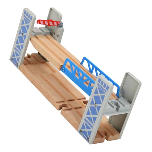 WEKAMOS Holz Eisenbahn Brücke Erhöhtes Schienenset Kompatibel mit Holzspielzeug Zug für Ab Jahren Spielset für Jungen und Mädchen WEKAMOS Holz Eisenbahn Brücke Erhöhtes Schienenset Kompatibel mit Holzspielzeug Zug für Ab Jahren Spielset für Jungen und Mädchen von WEKAMOS