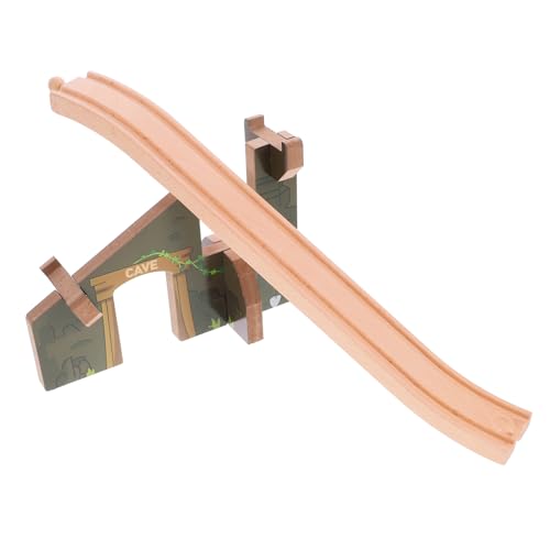 WEKAMOS Holz Eisenbahn Brücke Zubehör Hochbogen Brückenelement für Holzeisenbahn Kreatives Bahnspielzeug Fantasie und Geschicklichkeit WEKAMOS Holz Eisenbahn Brücke Zubehör Hochbogen Brückenelement für Holzeisenbahn Kreatives Bahnspielzeug Fantasie und Geschicklichkeit von WEKAMOS