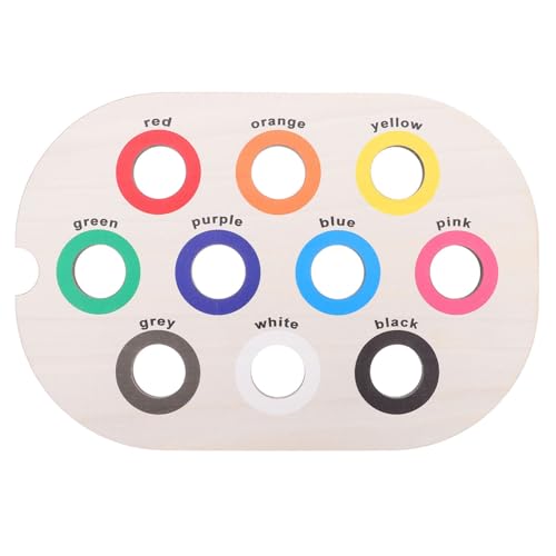 WEKAMOS Holz Farbensortierbrett Montessori Sensorisches Lernspiel Frühförderung Farbzuordnung Fördert Feinmotorik Eltern-Junge Mädchen Interaktion Sicheres Holzspielzeug für Kleinkinder WEKAMOS Holz Farbensortierbrett Montessori Sensorisches Lernspiel Frühförderung Farbzuordnung Fördert Feinmotorik Eltern-Junge Mädchen Interaktion Sicheres Holzspielzeug für Kleinkinder von WEKAMOS