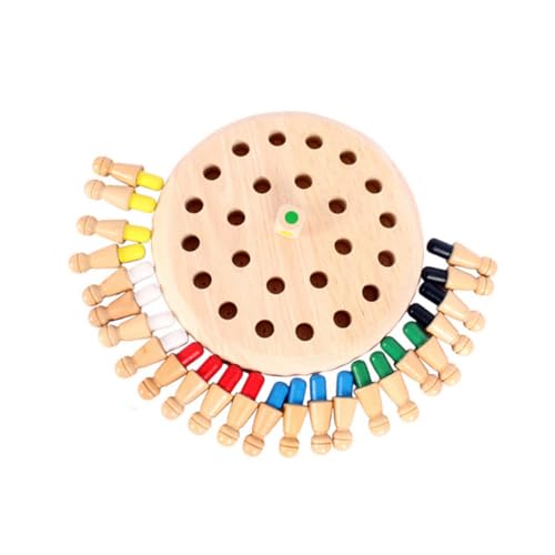 WEKAMOS Holz Memory Schachspiel Lernspielzeug Gedächtnistraining Kreatives Denkspiel Pädagogisches aus Premium Holz für Unabhängiges und Spielspaß WEKAMOS Holz Memory Schachspiel Lernspielzeug Gedächtnistraining Kreatives Denkspiel Pädagogisches aus Premium Holz für Unabhängiges und Spielspaß von WEKAMOS