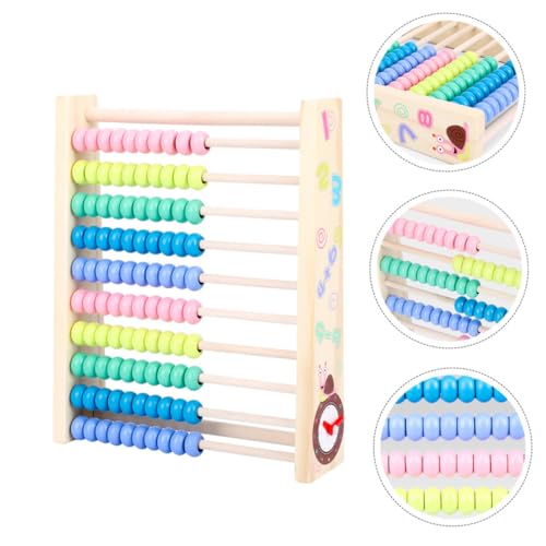 WEKAMOS Holz Rechenrahmen mit Bunten Perlen für Multifunktionales Lernspielzeug mit Zeichenbrett Fördert Rechnen Farb Zahlen und Buchstabenerkennung Altersgerechtes Motorisches Training WEKAMOS Holz Rechenrahmen mit Bunten Perlen für Multifunktionales Lernspielzeug mit Zeichenbrett Fördert Rechnen Farb Zahlen und Buchstabenerkennung Altersgerechtes Motorisches Training von WEKAMOS