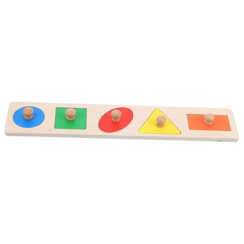 WEKAMOS Holz Steckpuzzle für Junge Mädchen Montessori Lernspielzeug mit Geometrischen Formen Motorische und Farberkennung Frühe Kognitive Entwicklung WEKAMOS Holz Steckpuzzle für Junge Mädchen Montessori Lernspielzeug mit Geometrischen Formen Motorische und Farberkennung Frühe Kognitive Entwicklung von WEKAMOS