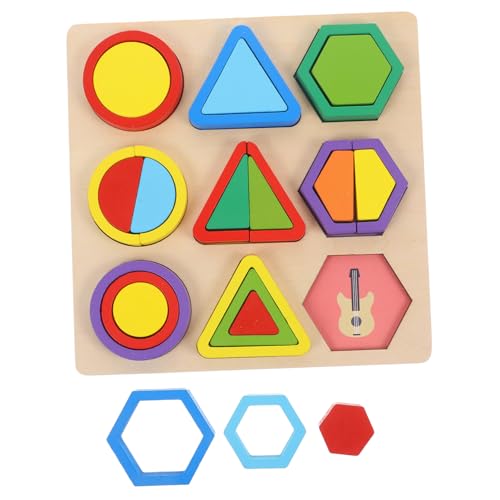 WEKAMOS Holz bauspielset Geometrische Formen Lernspielzeug für Ab Jahren Montessori Pädagogisches Puzzle mit Bunten Formen zur Farb Formerkennung Fördert Kreativität und Feinmotorik WEKAMOS Holz bauspielset Geometrische Formen Lernspielzeug für Ab Jahren Montessori Pädagogisches Puzzle mit Bunten Formen zur Farb Formerkennung Fördert Kreativität und Feinmotorik von WEKAMOS