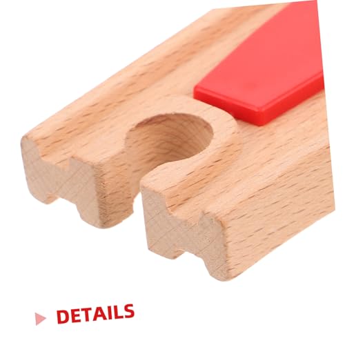 WEKAMOS Holzeisenbahn Erweiterungsset mit Brücke und Zubehör Langlebige Holzschienen für Vielseitige Gleisanschlüsse Kompatibel für Kreatives Bahnspiel Robustes WEKAMOS Holzeisenbahn Erweiterungsset mit Brücke und Zubehör Langlebige Holzschienen für Vielseitige Gleisanschlüsse Kompatibel für Kreatives Bahnspiel Robustes von WEKAMOS