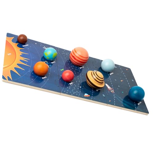 WEKAMOS Holzspielzeug Puzzle Planeten Montessori Lernspielzeug Motorikspielzeug Ab Jahren Pädagogisches Solar System Puzzle zur Frühkindlichen Entwicklung WEKAMOS Holzspielzeug Puzzle Planeten Montessori Lernspielzeug Motorikspielzeug Ab Jahren Pädagogisches Solar System Puzzle zur Frühkindlichen Entwicklung von WEKAMOS