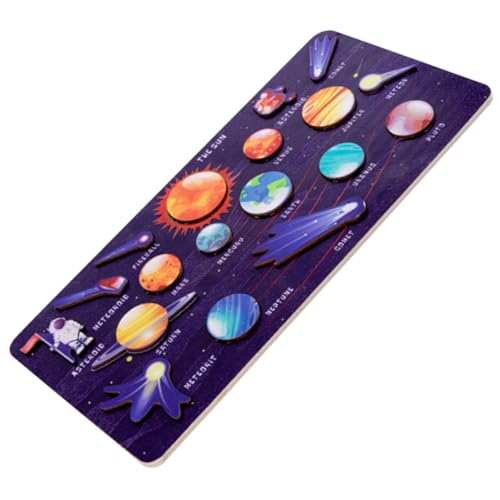 WEKAMOS Holzspielzeug Solar System Puzzle für Planeten Lernspielzeug Kreativität und Motorik Pädagogisches Weltraumspiel für Frühe Bildung und Spielerisches Lernen WEKAMOS Holzspielzeug Solar System Puzzle für Planeten Lernspielzeug Kreativität und Motorik Pädagogisches Weltraumspiel für Frühe Bildung und Spielerisches Lernen von WEKAMOS