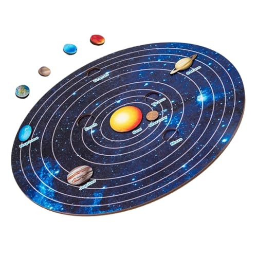 WEKAMOS Holzpuzzle Sonnensystem Für Junge Mädchen Raum Puzzle Planeten Lernen Prop Holz Spielzeug Puzzlespielzeug Früher Bildung WEKAMOS Holzpuzzle Sonnensystem Für Junge Mädchen Raum Puzzle Planeten Lernen Prop Holz Spielzeug Puzzlespielzeug Früher Bildung von WEKAMOS