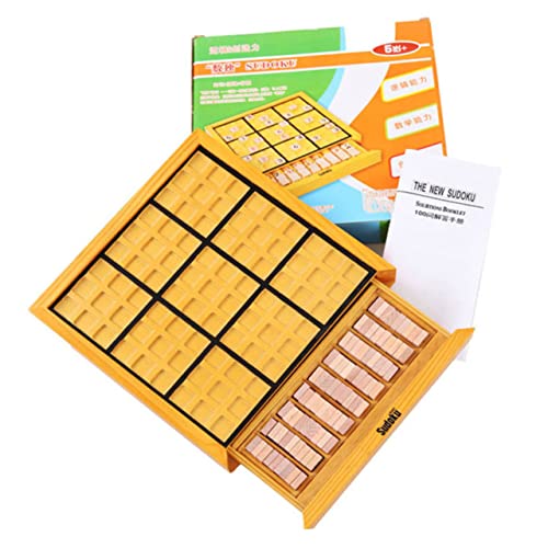 WEKAMOS Intelligentes Holz Sudoku Brettspiel Erwachsenen Puzzle Denkspiel Party Brettspiel Geduldspiele Rätsel Iq Training für Familie WEKAMOS Intelligentes Holz Sudoku Brettspiel Erwachsenen Puzzle Denkspiel Party Brettspiel Geduldspiele Rätsel Iq Training für Familie von WEKAMOS