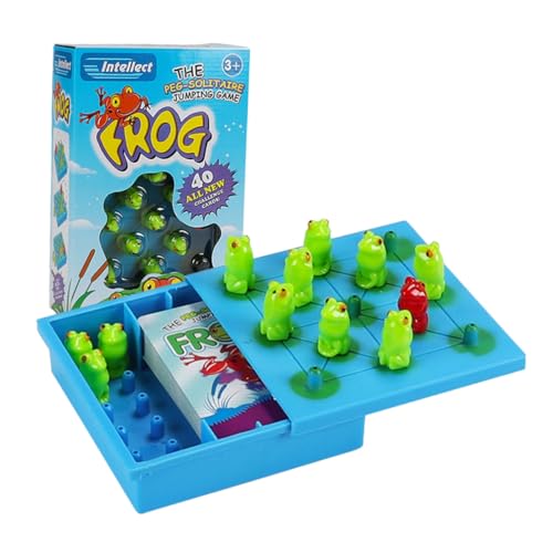 WEKAMOS Lernspiel Logikspiel Frogspring Brettspiel für Junge Mädchen und Tragbares Denkspiel Farberkennung Eigenständigem und Kognitiver Entwicklung Indoor und Outdoor Geeignet WEKAMOS Lernspiel Logikspiel Frogspring Brettspiel für Junge Mädchen und Tragbares Denkspiel Farberkennung Eigenständigem und Kognitiver Entwicklung Indoor und Outdoor Geeignet von WEKAMOS