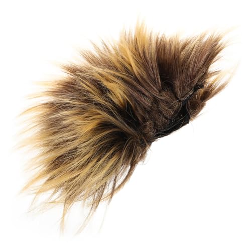 WEKAMOS Lustige Cosplay Perücke Stacheliges Party Kopfschmuck Kostüm Haarteil für Erwachsene und Braun Detailreiche Fake Haare für Maskerade Festival und Karneval WEKAMOS Lustige Cosplay Perücke Stacheliges Party Kopfschmuck Kostüm Haarteil für Erwachsene und Braun Detailreiche Fake Haare für Maskerade Festival und Karneval von WEKAMOS