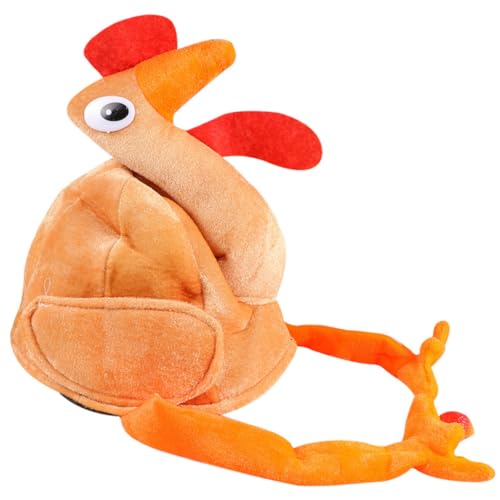 WEKAMOS Lustiger Truthahnhut für Thanksgiving Party Cosplay Kostüm Kopfbedeckung mit Stabilem Material Komfortabel Auffälliges Design für Festliche Verkleidung WEKAMOS Lustiger Truthahnhut für Thanksgiving Party Cosplay Kostüm Kopfbedeckung mit Stabilem Material Komfortabel Auffälliges Design für Festliche Verkleidung von WEKAMOS