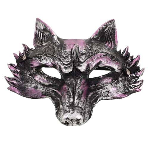 WEKAMOS Masquerade Fuchsmaske Pu-schaum Leicht Stabil Realistisch Halloween Tierkostüm Partymaske Für Erwachsene Karneval Maskerade WEKAMOS Masquerade Fuchsmaske Pu-schaum Leicht Stabil Realistisch Halloween Tierkostüm Partymaske Für Erwachsene Karneval Maskerade von WEKAMOS
