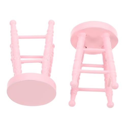 WEKAMOS Miniatur-holzhocker Für Puppenhaus Kleiner Runder Stuhl Aus Holz Möbelzubehör Im Puppenhausstil Für Bastelprojekte Und Modellbau WEKAMOS Miniatur-holzhocker Für Puppenhaus Kleiner Runder Stuhl Aus Holz Möbelzubehör Im Puppenhausstil Für Bastelprojekte Und Modellbau von WEKAMOS