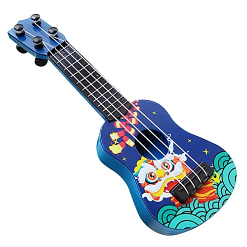 WEKAMOS Mini Gitarre Ukulele Modell aus Stabilem Material Detailgetreue Miniatur für Kinderzimmer und Puppenhaus Dekoration Gitarrenzubehör als Tischdekor WEKAMOS Mini Gitarre Ukulele Modell aus Stabilem Material Detailgetreue Miniatur für Kinderzimmer und Puppenhaus Dekoration Gitarrenzubehör als Tischdekor von WEKAMOS