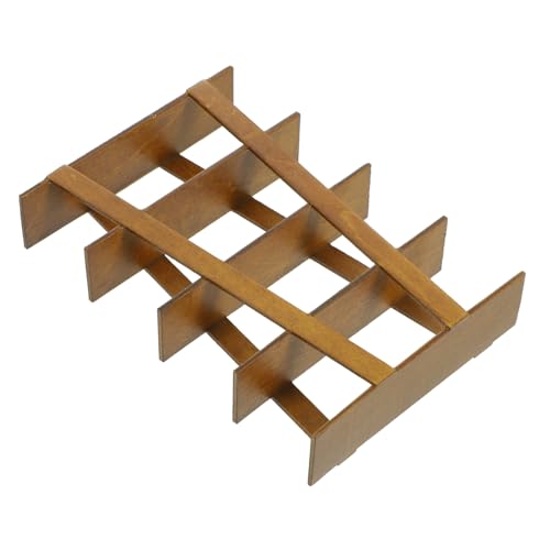 WEKAMOS Miniatur Holz Möbel Modell Maßstab Miniatur Möbelstück Handgefertigtes Mini Regal Aufbewahrungsständer Puppenhaus Deko für Spiel und Miniaturlandschaft WEKAMOS Miniatur Holz Möbel Modell Maßstab Miniatur Möbelstück Handgefertigtes Mini Regal Aufbewahrungsständer Puppenhaus Deko für Spiel und Miniaturlandschaft von WEKAMOS