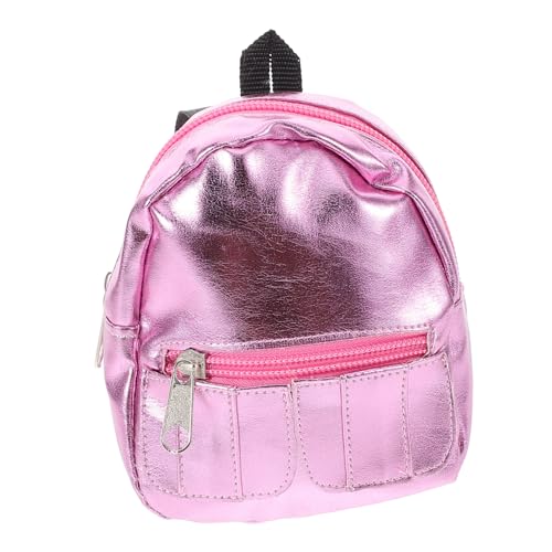 WEKAMOS Miniatur Puppenrucksack Mini Haus Rucksack Funktional für Mini Schulzubehör Puppenzubehör für Puppenhaus DIY Accessoire Rosa WEKAMOS Miniatur Puppenrucksack Mini Haus Rucksack Funktional für Mini Schulzubehör Puppenzubehör für Puppenhaus DIY Accessoire Rosa von WEKAMOS
