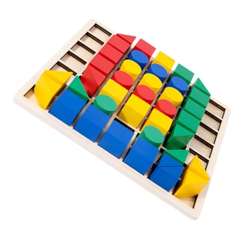 WEKAMOS Montessori Holzpuzzle Geometrische Sortierblöcke Pädagogisches Kreativspielzeug für Kleinkinder Feinmotorik und Eltern Junge Mädchen Interaktion WEKAMOS Montessori Holzpuzzle Geometrische Sortierblöcke Pädagogisches Kreativspielzeug für Kleinkinder Feinmotorik und Eltern Junge Mädchen Interaktion von WEKAMOS