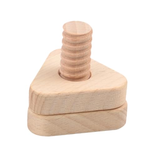 WEKAMOS Montessori Holzspielzeug Geometrische Schraubenform Lernspielzeug zur Kognitiven Ab Jahr Motorisches Schraubspiel für Jungen Mädchen Frühes Bildungsspielzeug aus Naturholz WEKAMOS Montessori Holzspielzeug Geometrische Schraubenform Lernspielzeug zur Kognitiven Ab Jahr Motorisches Schraubspiel für Jungen Mädchen Frühes Bildungsspielzeug aus Naturholz von WEKAMOS