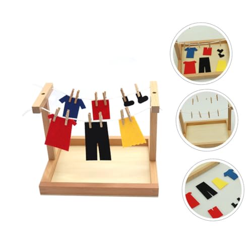 WEKAMOS Montessori Holzspielzeug Kleiderbügel Lernspielzeug zum Trocknen von Kleidung Pädagogisches Hängespielzeug für Jungen und Mädchen Sinnvolles zur Geburt Handgefertigt Sicher und WEKAMOS Montessori Holzspielzeug Kleiderbügel Lernspielzeug zum Trocknen von Kleidung Pädagogisches Hängespielzeug für Jungen und Mädchen Sinnvolles zur Geburt Handgefertigt Sicher und von WEKAMOS