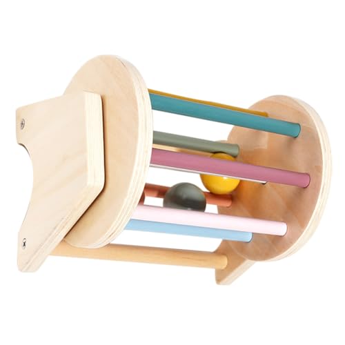 WEKAMOS Montessori Holzspielzeug Textil Rolltrommel Lernspielzeug Feinmotorik und Kognitiven Entwicklung für Kleinkinder Ab Jahr Kompaktes Sicheres Motorikspielzeug aus Holz WEKAMOS Montessori Holzspielzeug Textil Rolltrommel Lernspielzeug Feinmotorik und Kognitiven Entwicklung für Kleinkinder Ab Jahr Kompaktes Sicheres Motorikspielzeug aus Holz von WEKAMOS