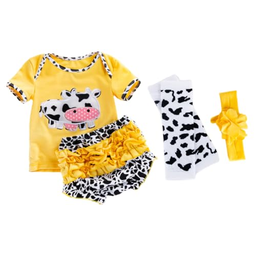 WEKAMOS Puppenkleidung Teilig Cartoon Design Baumwolle Reborn Doll Outfit für Neugeborene Babypuppen Jungen Mädchen Zubehör WEKAMOS Puppenkleidung Teilig Cartoon Design Baumwolle Reborn Doll Outfit für Neugeborene Babypuppen Jungen Mädchen Zubehör von WEKAMOS