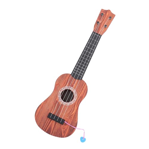 WEKAMOS Ukulele Holzoptik Gitarre Musikinstrument für Anfänger Jungen Mädchen Musiklernen Starter WEKAMOS Ukulele Holzoptik Gitarre Musikinstrument für Anfänger Jungen Mädchen Musiklernen Starter von WEKAMOS