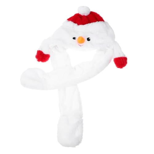 WEKAMOS Weiche Plüsch Weihnachtsmütze mit Beweglichen Rentierohren Witzige Kostümkappe für Erwachsene und Warmhaltend für Festtagsfeiern Fotos und Karnevalsspiele WEKAMOS Weiche Plüsch Weihnachtsmütze mit Beweglichen Rentierohren Witzige Kostümkappe für Erwachsene und Warmhaltend für Festtagsfeiern Fotos und Karnevalsspiele von WEKAMOS
